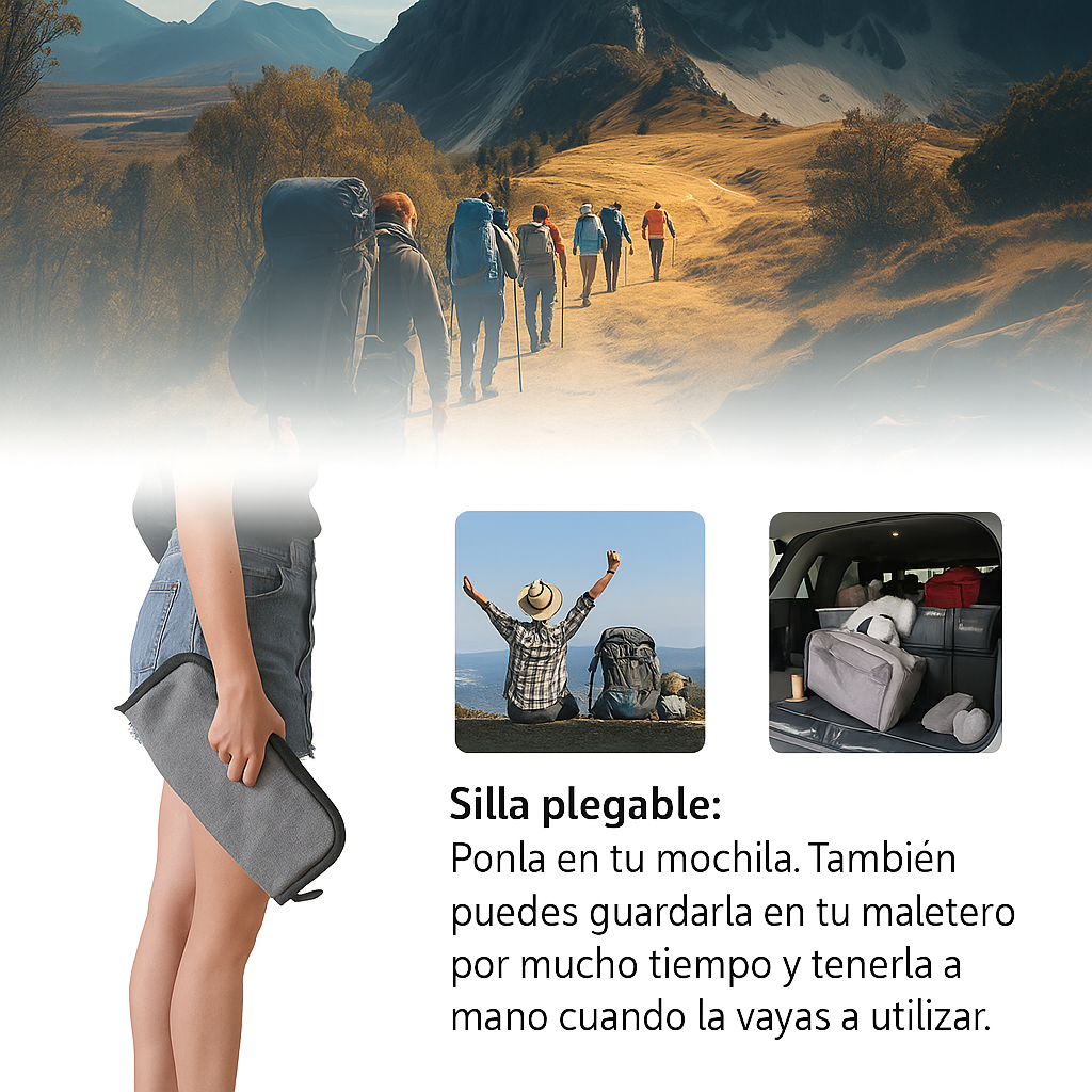 Silla plegable portátil