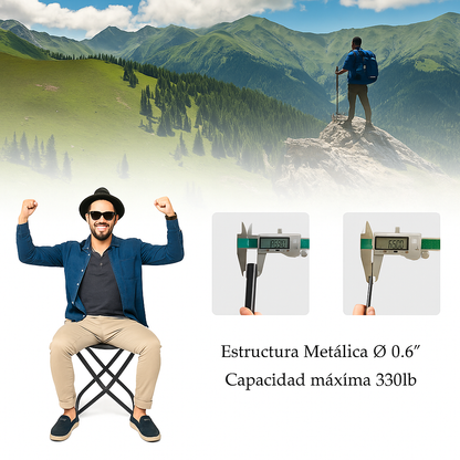Silla plegable portátil