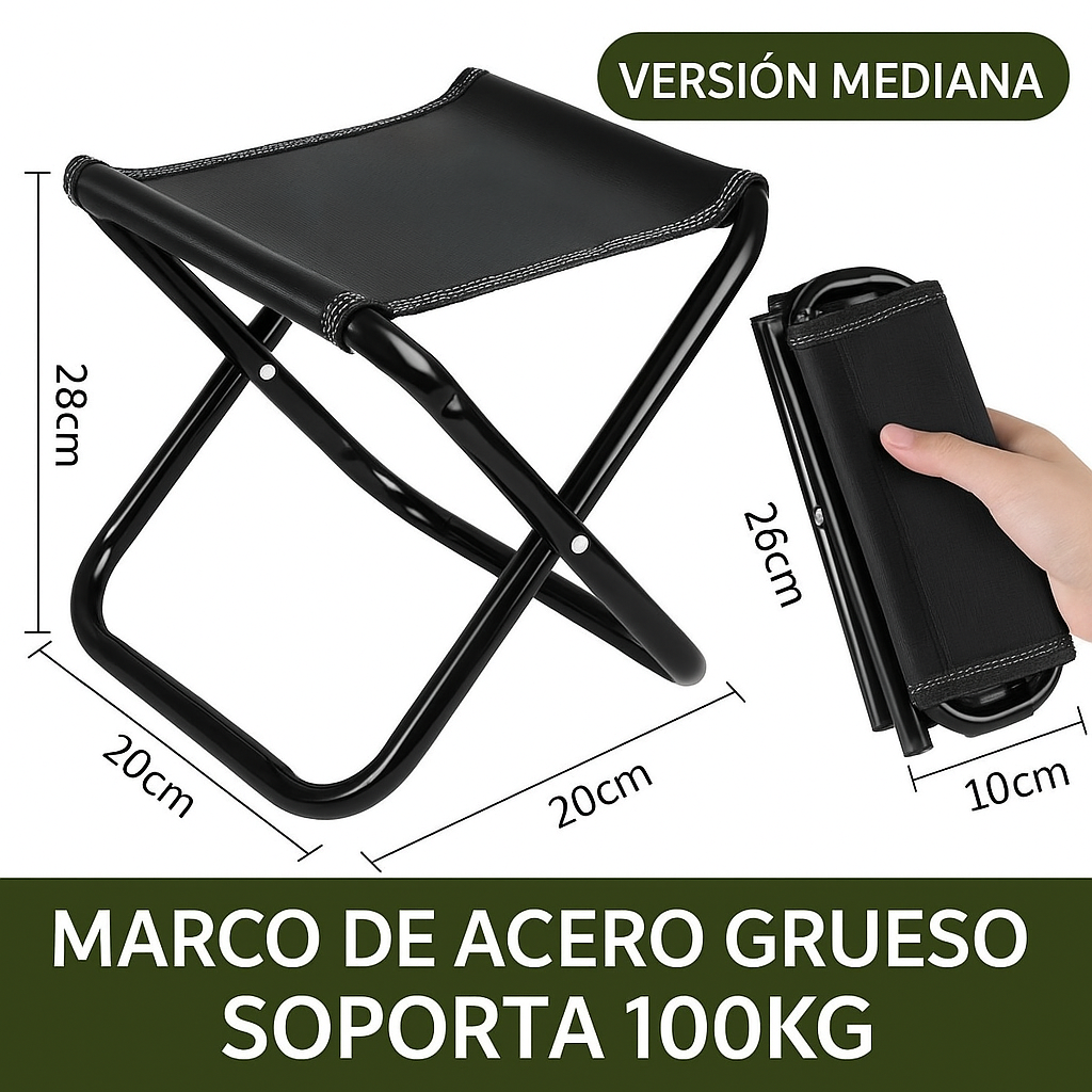 Silla plegable portátil