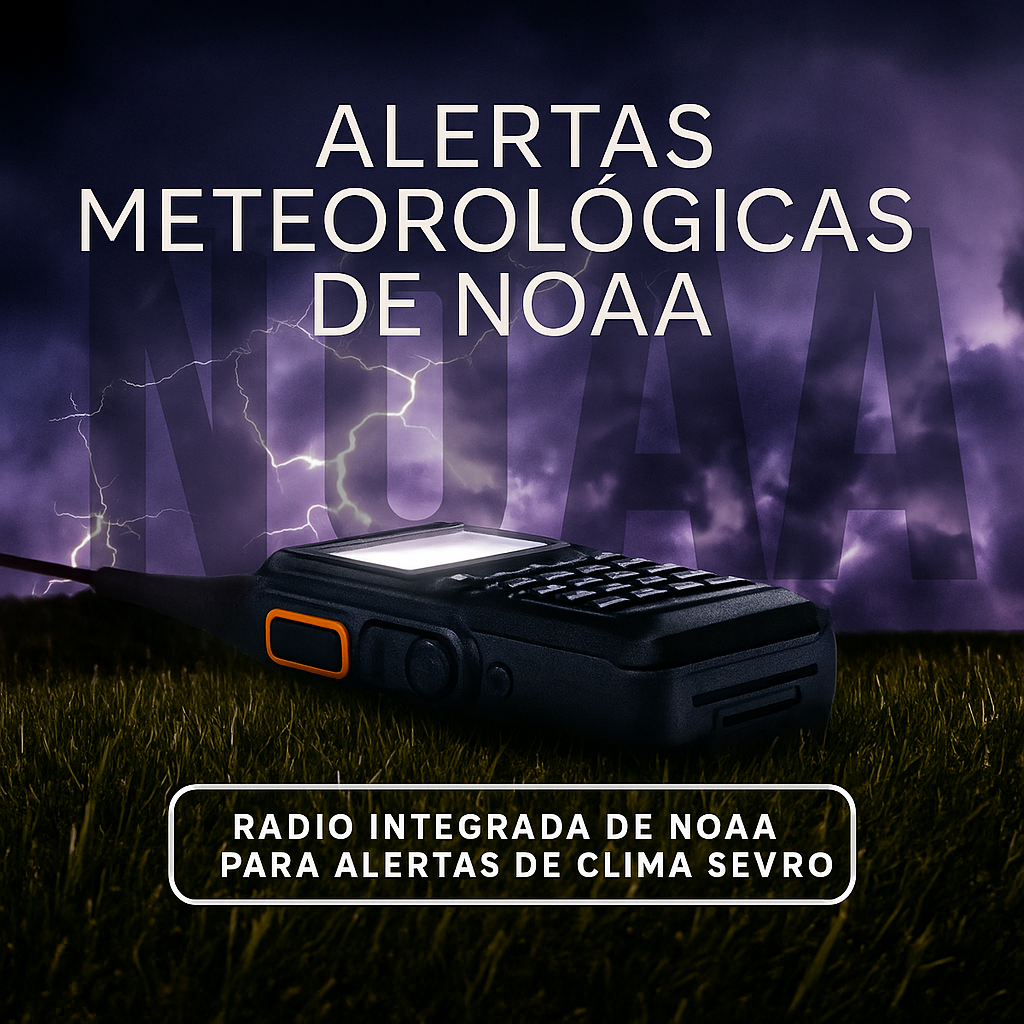 Walkie talkie de doble banda