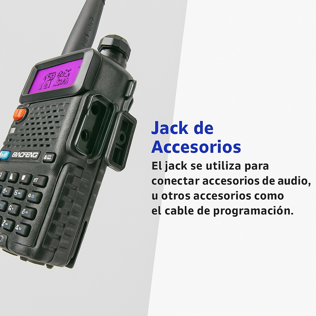 Walkie talkie de doble banda