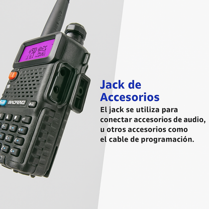Walkie talkie de doble banda