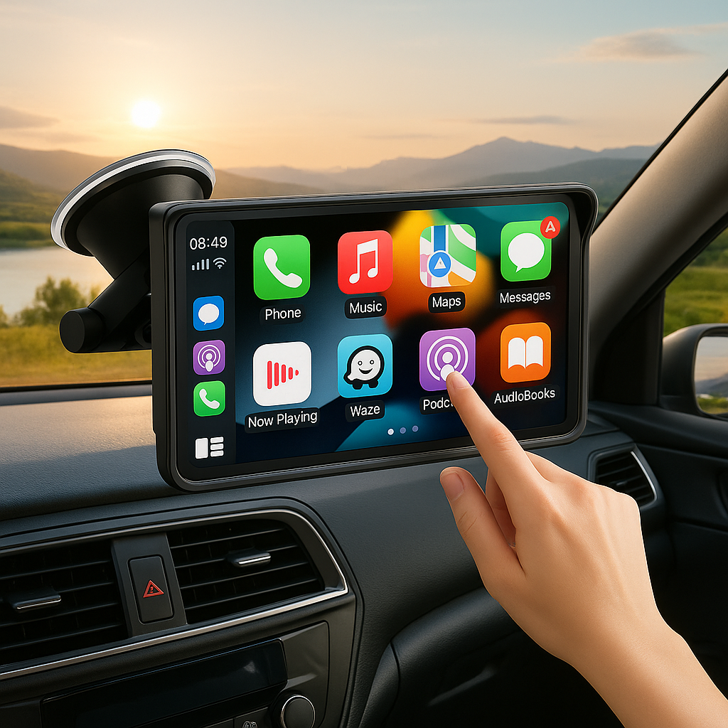 Pantalla táctil para autos