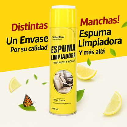 Limpiador en spray para auto