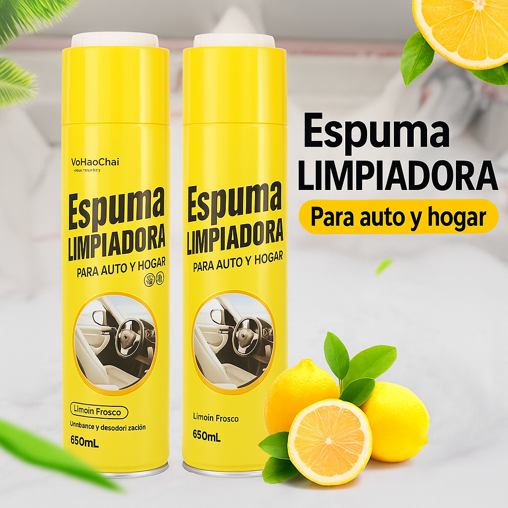 Limpiador en spray para auto