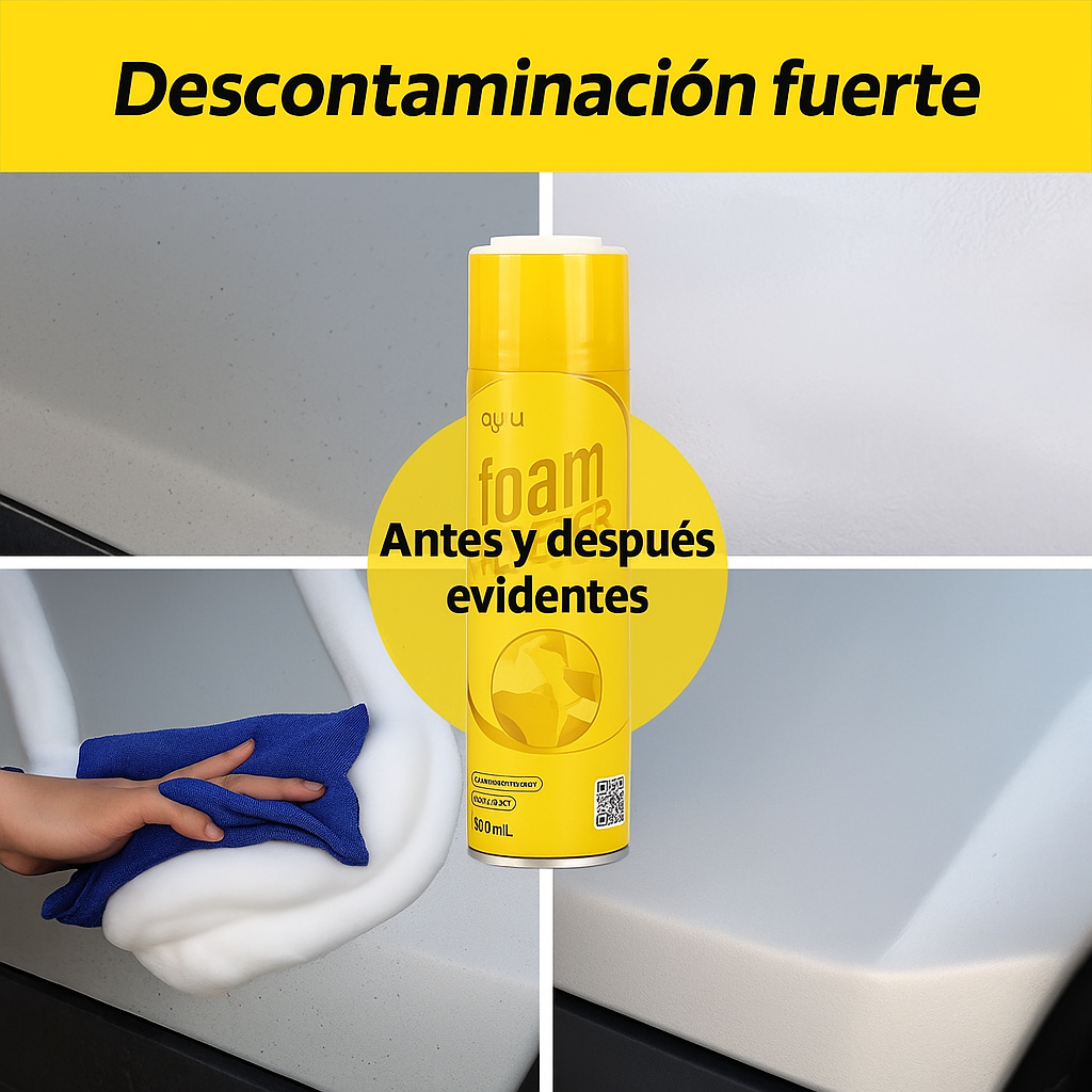 Limpiador en spray para auto