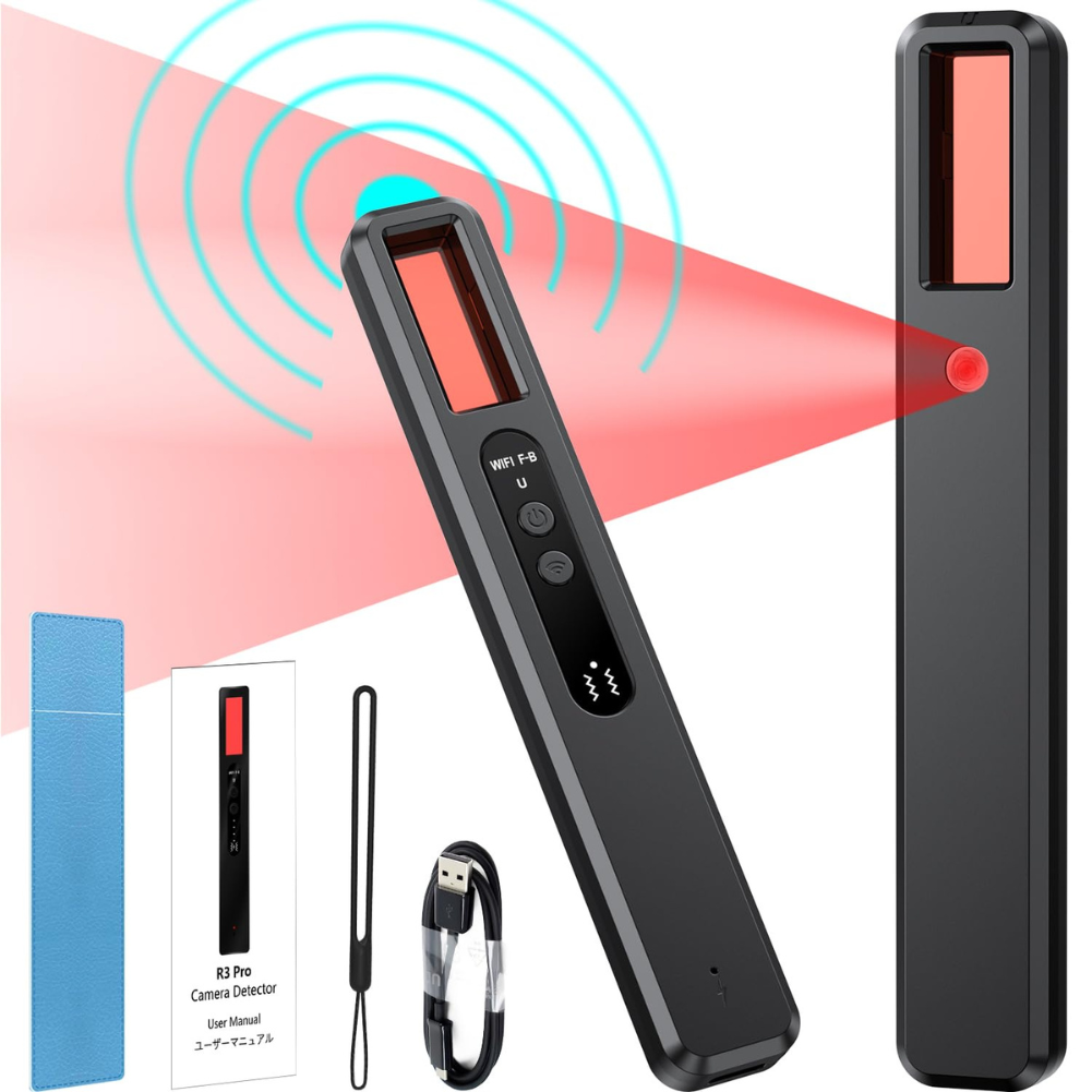 InvisiScan™ Detector de Cámaras Ocultas y Dispositivos Espía