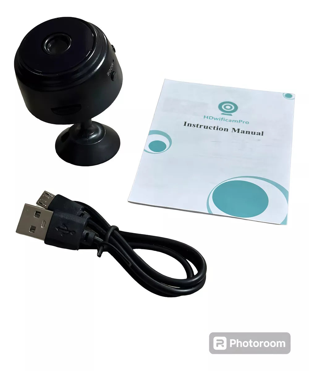 Mini Camera Espiã A9 Wifi Veicular Escondida Noturna Rapido