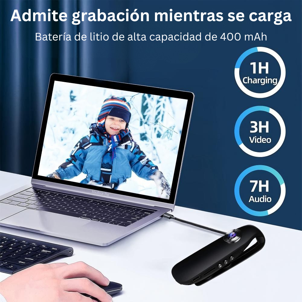 Mini cámara HD 1080P